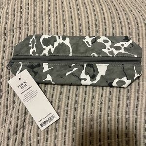 Baggu Grey Marble Pencil Case